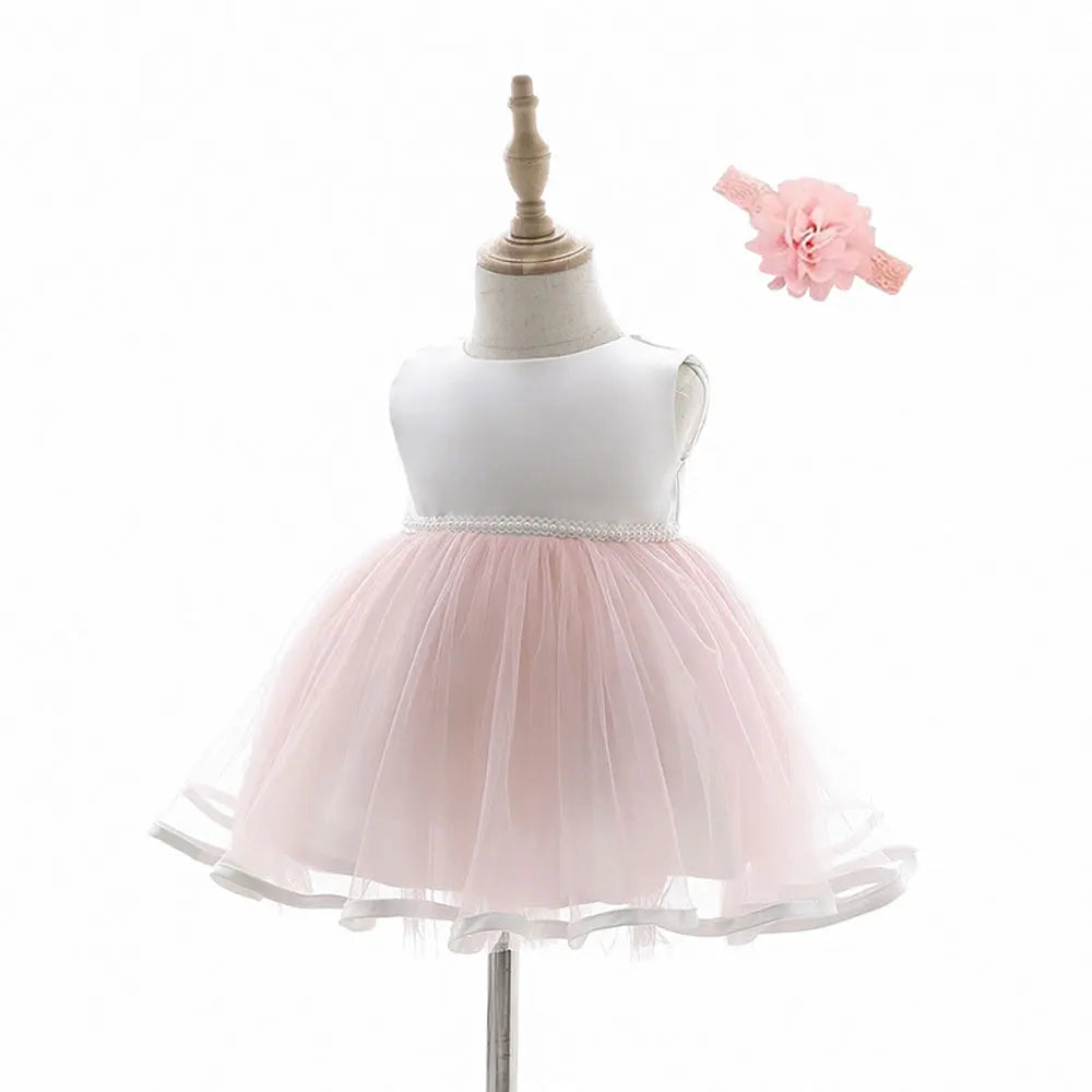 Hetiso Beige Baptism Infant Baby Girl Dresses Kids Party Dress Christening Dresses Newborn First Birthday Outfits Size 3-24 mont