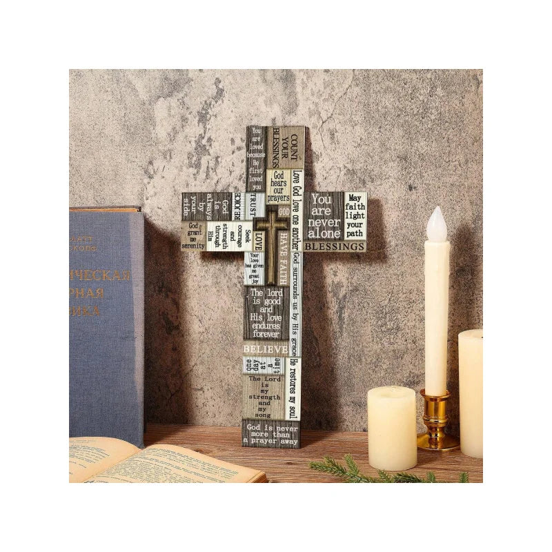 Christians Crossword Wall Signs Words And Say Wooden Crosses With Inspirational Words Motivational Signs Wooden Plaque