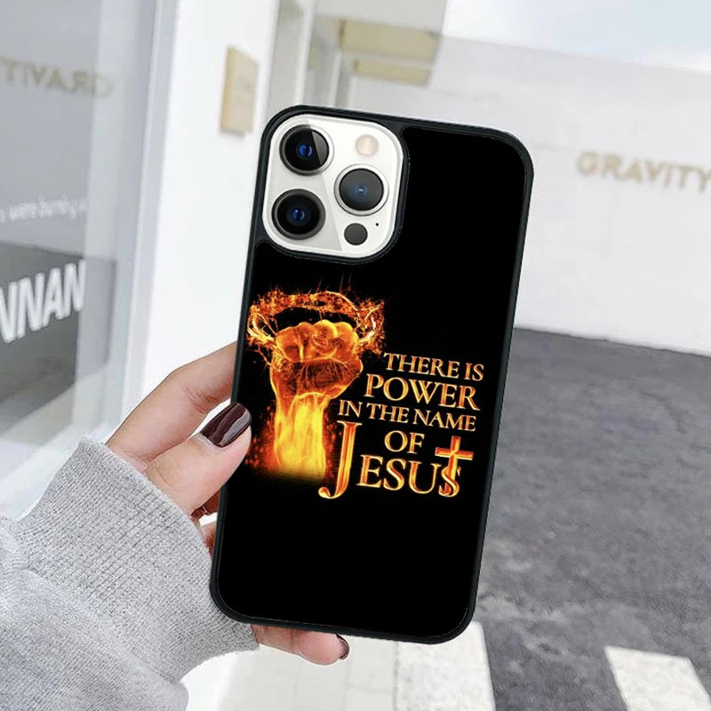 Faith Christian Religious Jesus Phone Case Cover For iPhone 15 16 11 13 14 Pro Max 12 mini Plus X XS Max XR Fundas