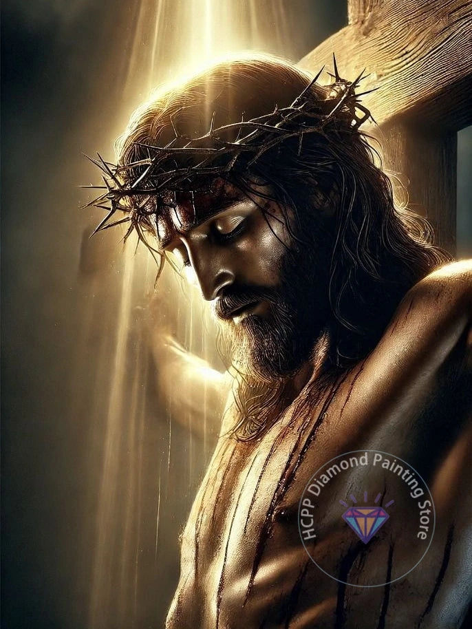 Jesus Christ Diamond Painting Kit 5D DIY Diamond Embroidery Cross Stitch Handmade Art Gift Crafts Home Decor Gift