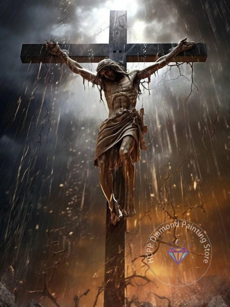 Jesus Christ Diamond Painting Kit 5D DIY Diamond Embroidery Cross Stitch Handmade Art Gift Crafts Home Decor Gift