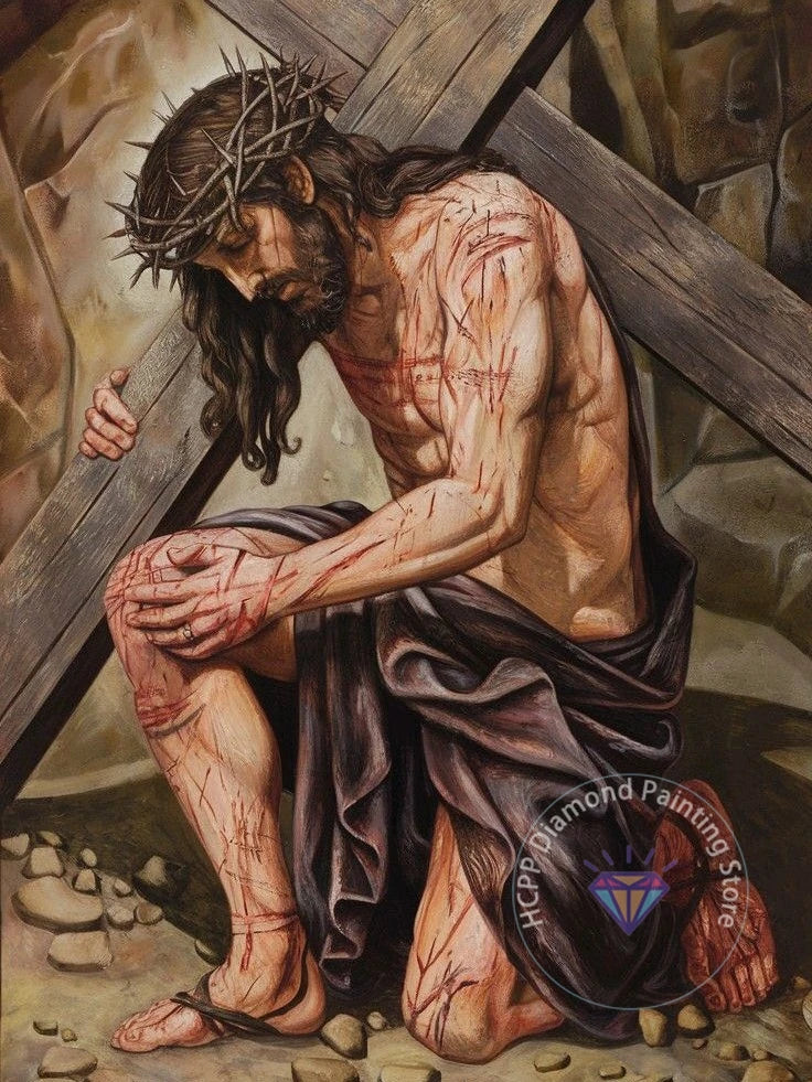Jesus Christ Diamond Painting Kit 5D DIY Diamond Embroidery Cross Stitch Handmade Art Gift Crafts Home Decor Gift