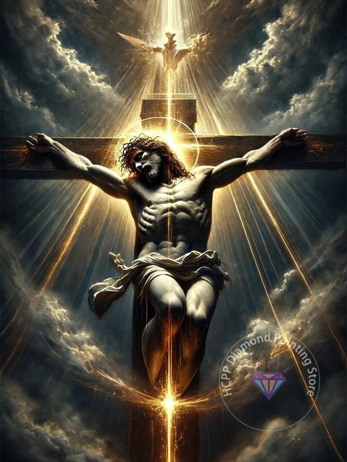 Jesus Christ Diamond Painting Kit 5D DIY Diamond Embroidery Cross Stitch Handmade Art Gift Crafts Home Decor Gift