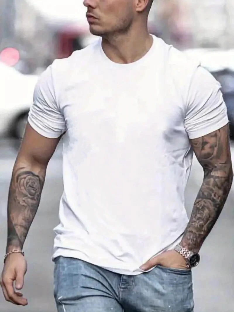 Jesus Print T Shirt,Tees For Men,Casual Short Sleeve T-shirt For Summer Casual for All-Season Comfort & Easy Care