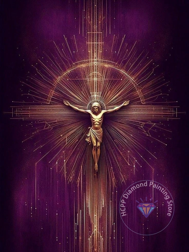 Jesus Christ Diamond Painting Kit 5D DIY Diamond Embroidery Cross Stitch Handmade Art Gift Crafts Home Decor Gift