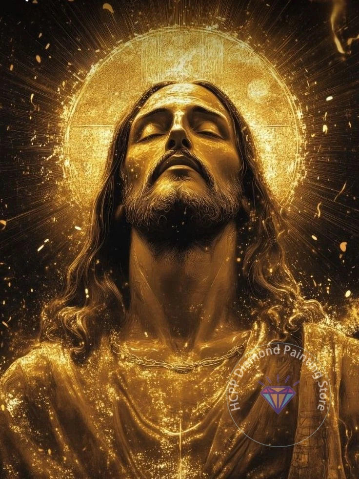 Jesus Christ Diamond Painting Kit 5D DIY Diamond Embroidery Cross Stitch Handmade Art Gift Crafts Home Decor Gift