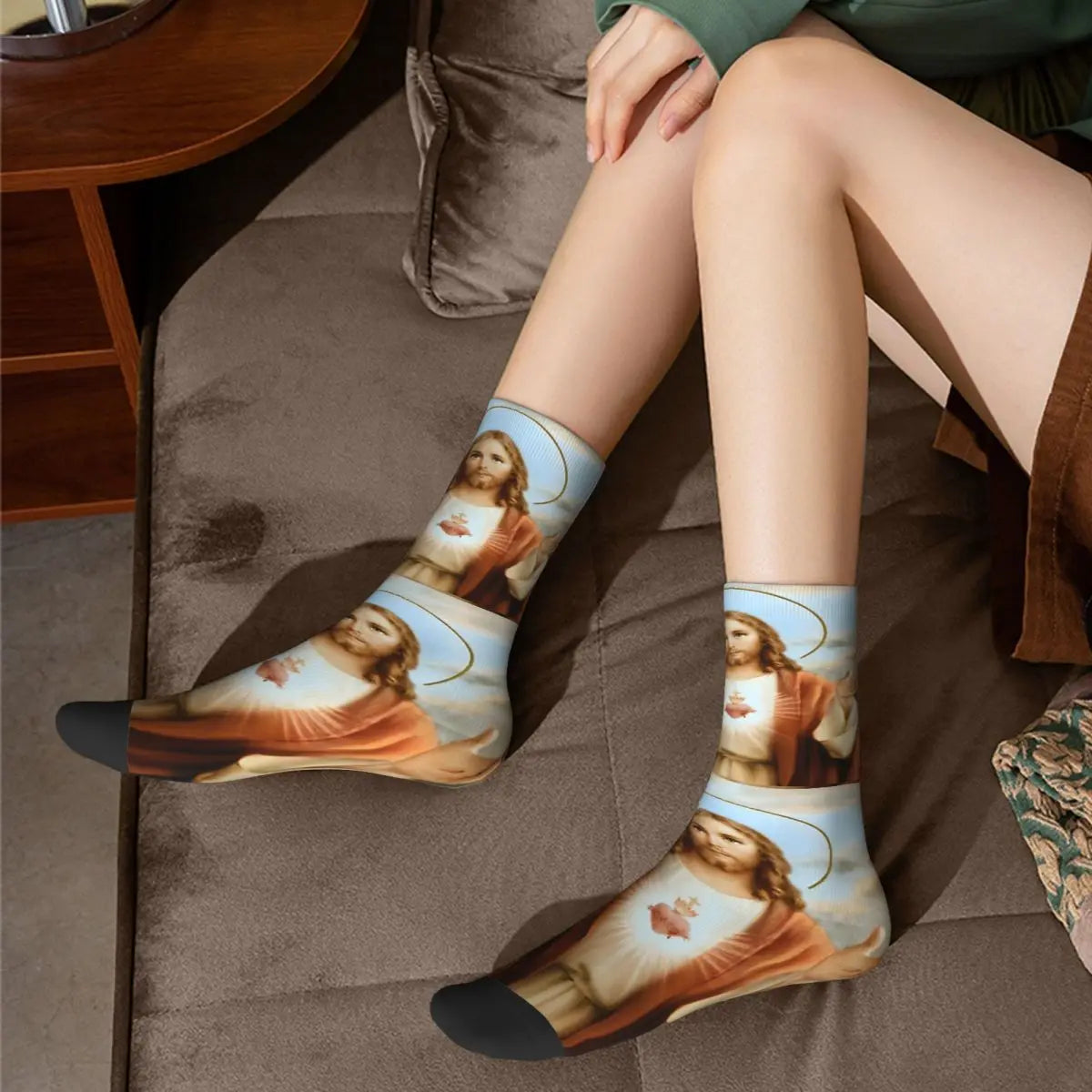 Religion Love Jesus Socks Male Mens Women Summer Stockings Hip Hop