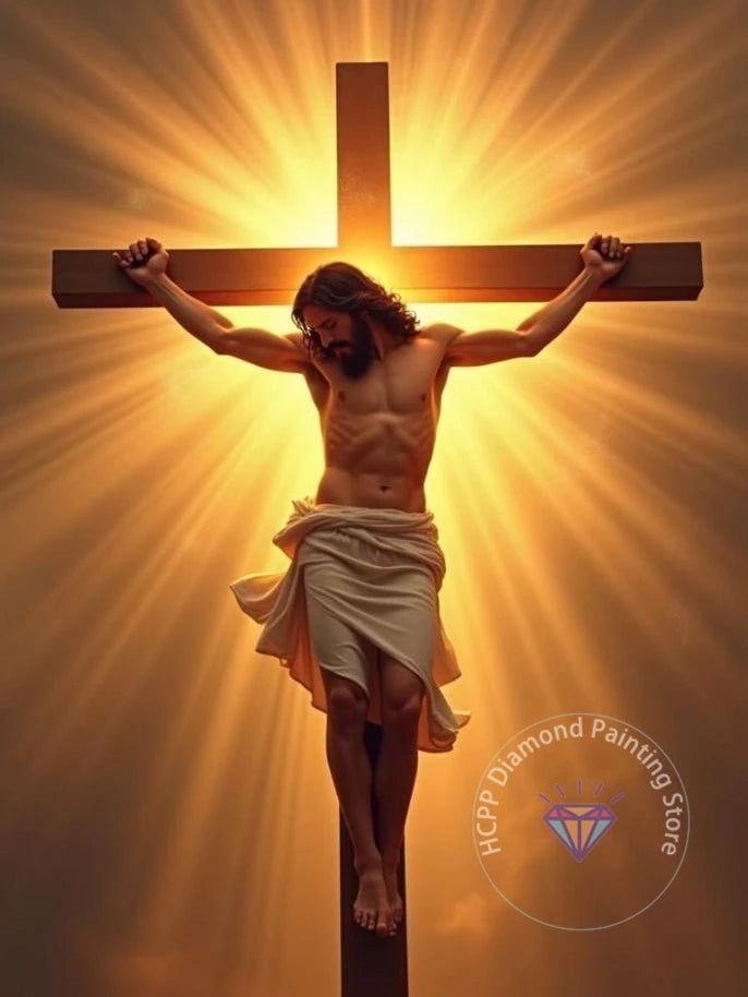 Jesus Christ Diamond Painting Kit 5D DIY Diamond Embroidery Cross Stitch Handmade Art Gift Crafts Home Decor Gift