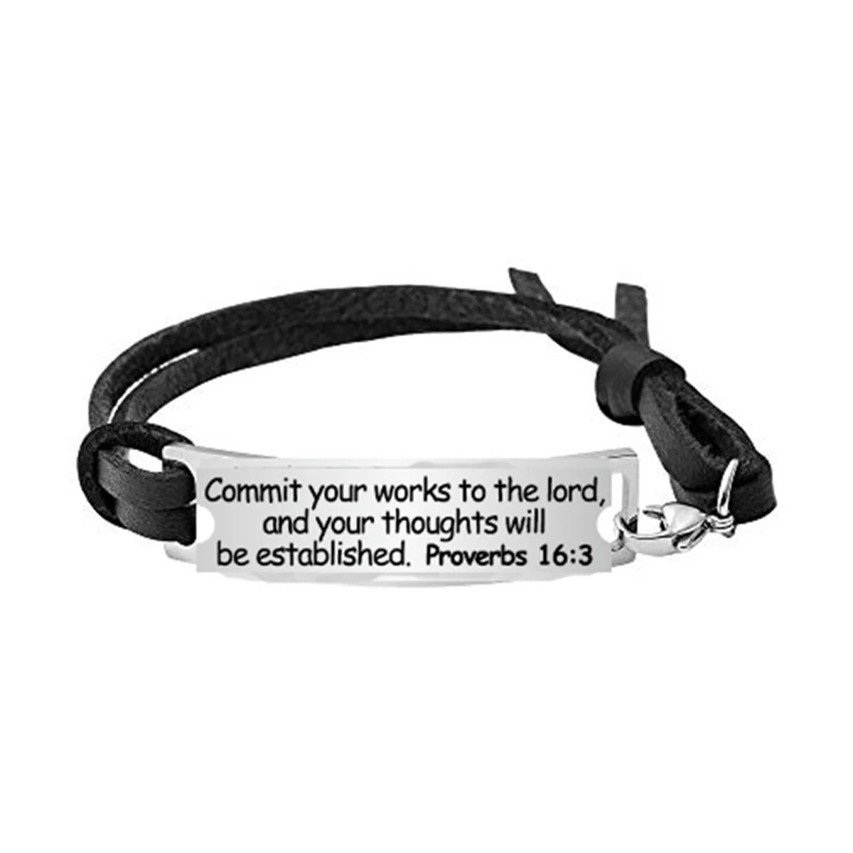 Religious Christian Gifts Christian Bracelet Religious Leather Bracelets Jewelry Christmas Encouragement Inspirational Bracelets
