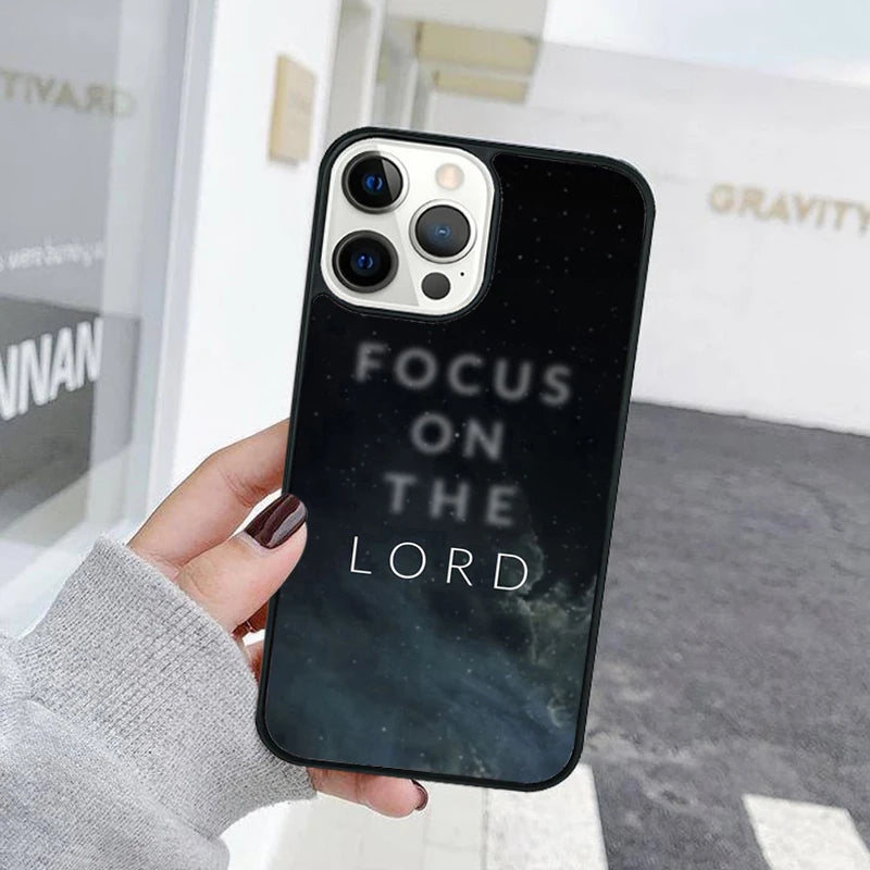 Faith Christian Religious Jesus Phone Case Cover For iPhone 15 16 11 13 14 Pro Max 12 mini Plus X XS Max XR Fundas