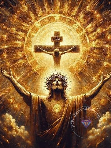 Jesus Christ Diamond Painting Kit 5D DIY Diamond Embroidery Cross Stitch Handmade Art Gift Crafts Home Decor Gift