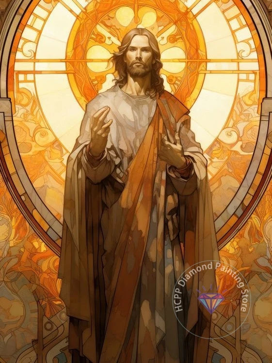 Jesus Christ Diamond Painting Kit 5D DIY Diamond Embroidery Cross Stitch Handmade Art Gift Crafts Home Decor Gift