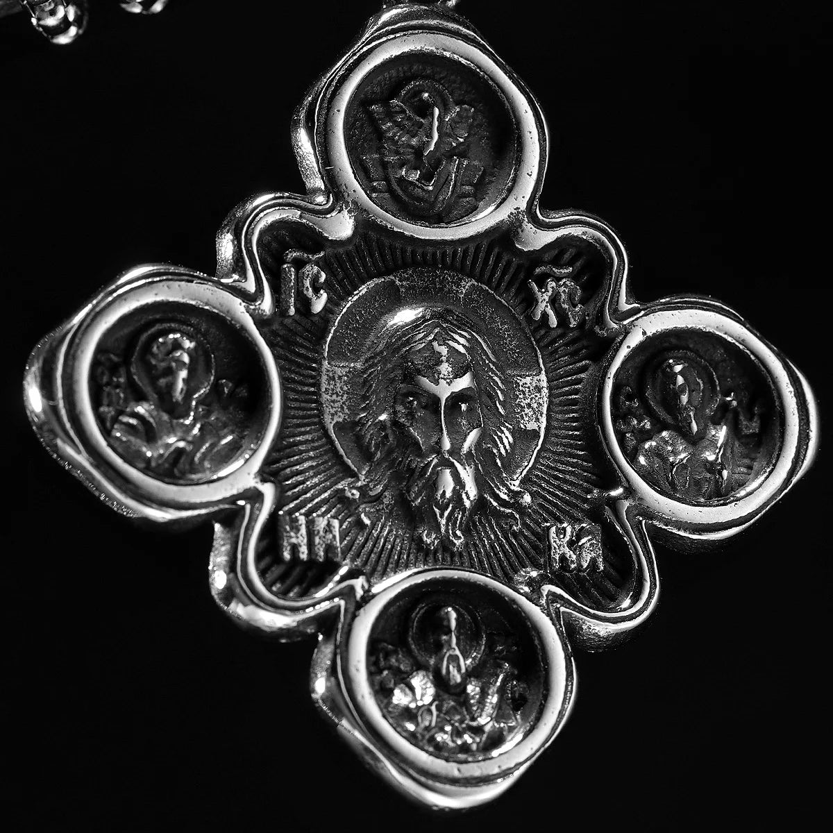 Jesus Pendants 316L Stainless Steel Men Necklaces Religion Chain Vintage Rock Punk Accessories Jewelry Xmas Gift Dropshipping