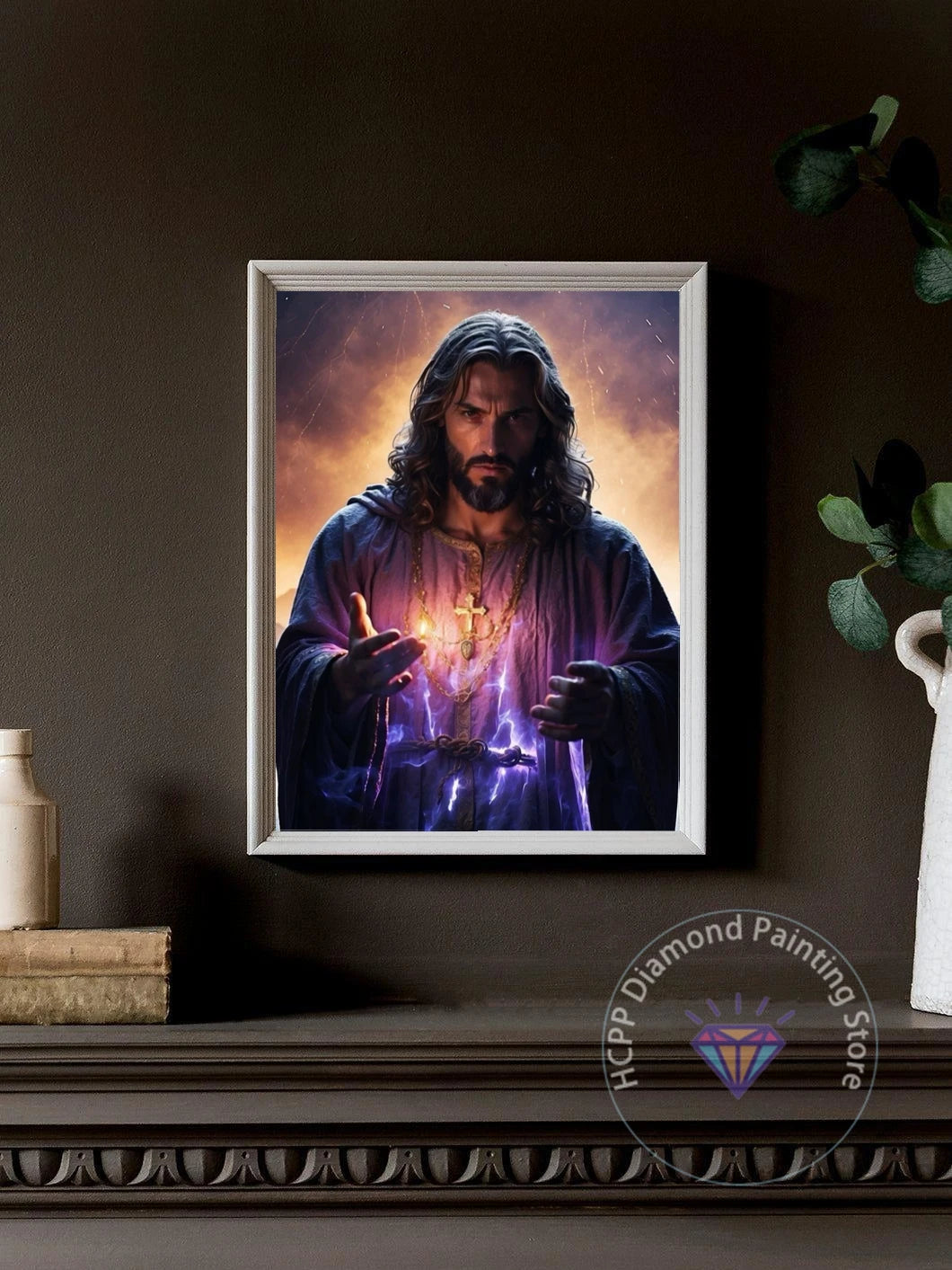 Jesus Christ Diamond Painting Kit 5D DIY Diamond Embroidery Cross Stitch Handmade Art Gift Crafts Home Decor Gift