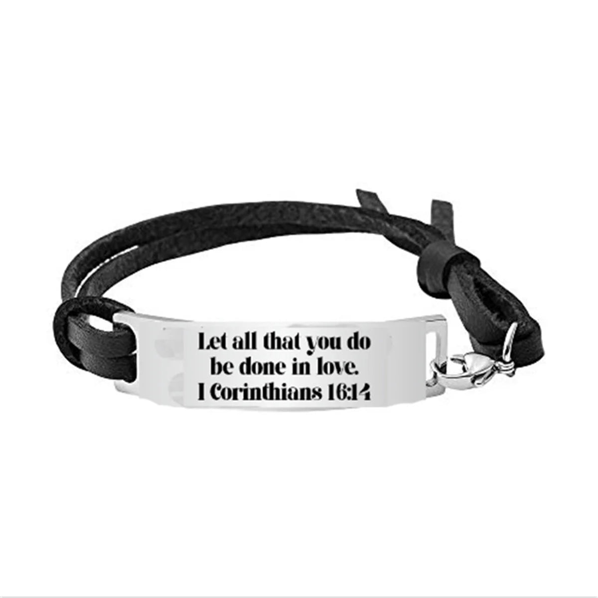 Religious Christian Gifts Christian Bracelet Religious Leather Bracelets Jewelry Christmas Encouragement Inspirational Bracelets