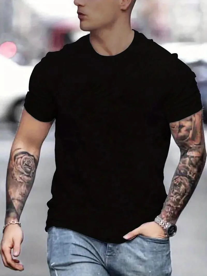 Jesus Print T Shirt,Tees For Men,Casual Short Sleeve T-shirt For Summer Casual for All-Season Comfort & Easy Care