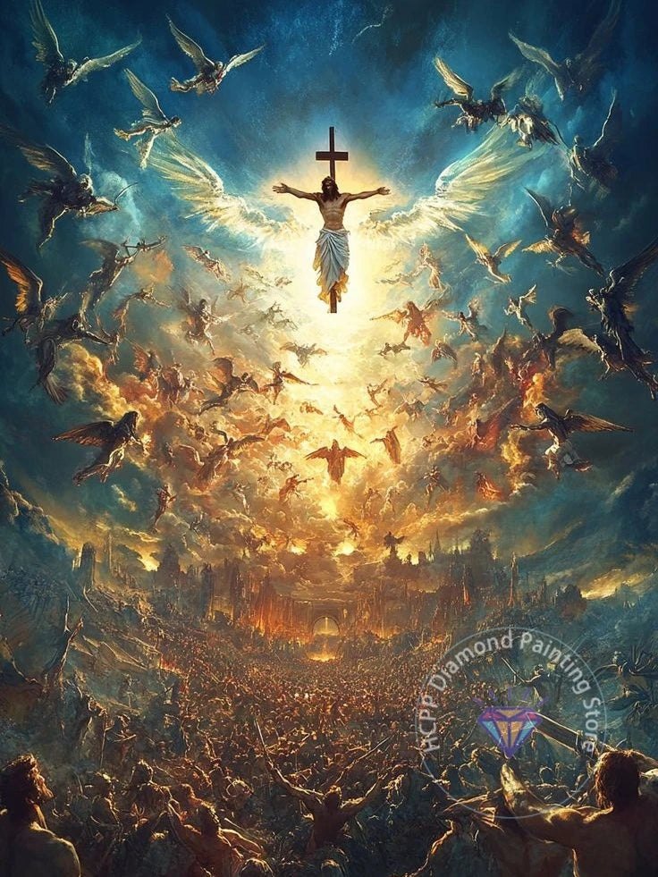 Jesus Christ Diamond Painting Kit 5D DIY Diamond Embroidery Cross Stitch Handmade Art Gift Crafts Home Decor Gift