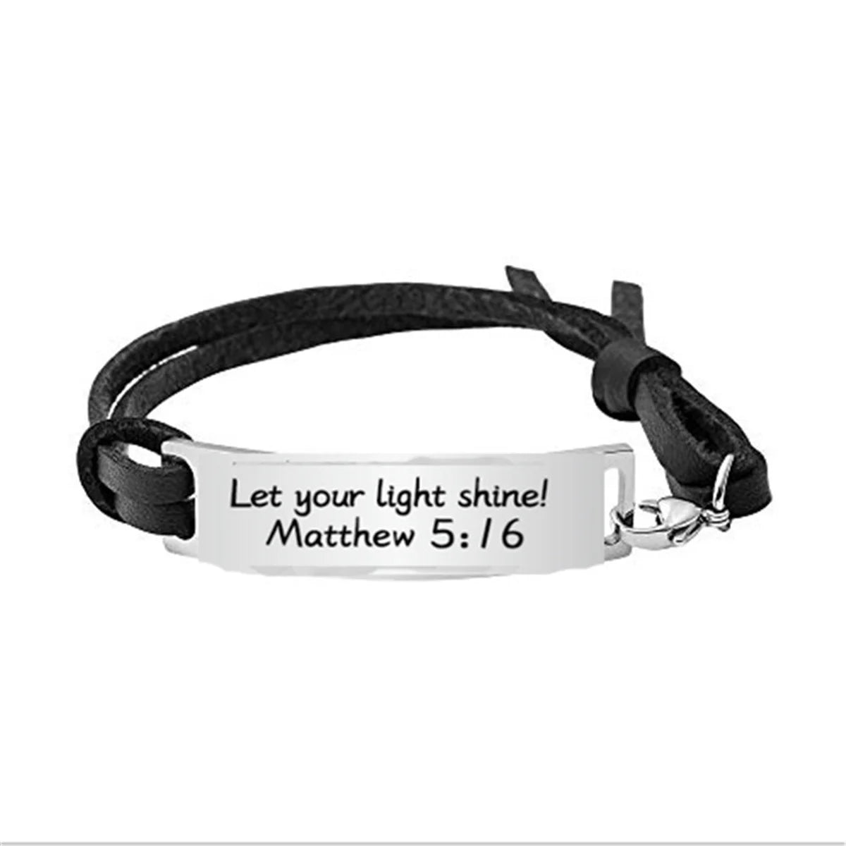 Religious Christian Gifts Christian Bracelet Religious Leather Bracelets Jewelry Christmas Encouragement Inspirational Bracelets