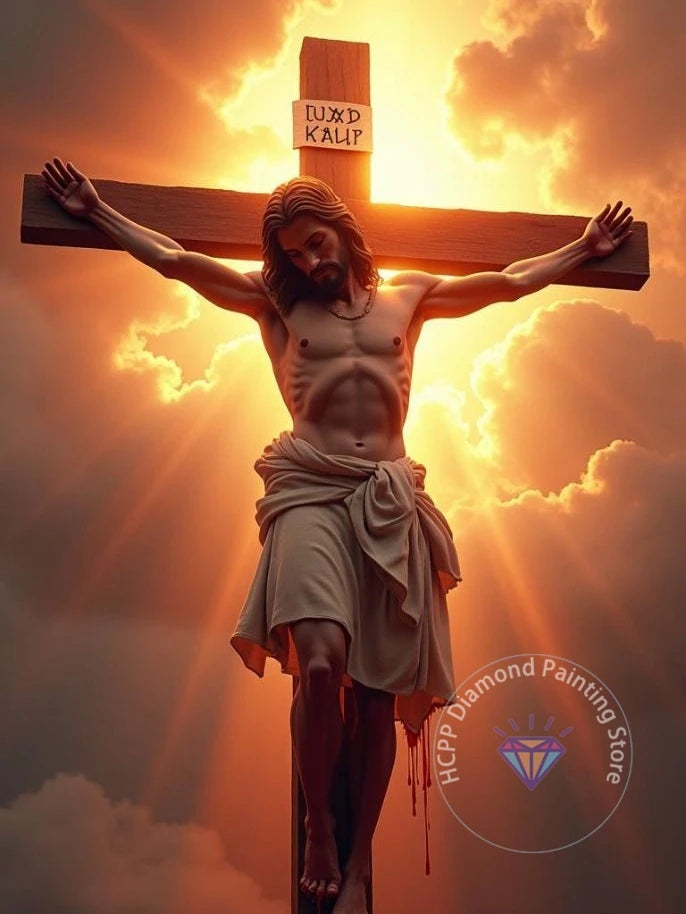 Jesus Christ Diamond Painting Kit 5D DIY Diamond Embroidery Cross Stitch Handmade Art Gift Crafts Home Decor Gift