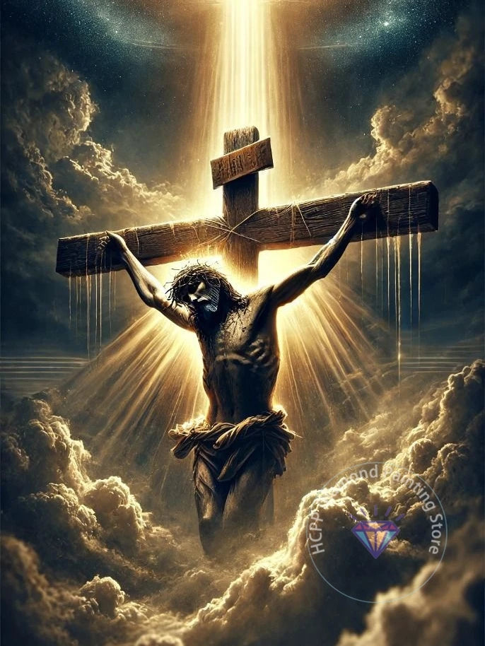 Jesus Christ Diamond Painting Kit 5D DIY Diamond Embroidery Cross Stitch Handmade Art Gift Crafts Home Decor Gift