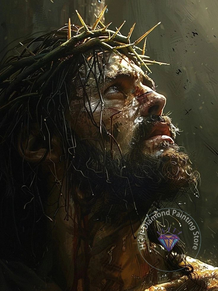 Jesus Christ Diamond Painting Kit 5D DIY Diamond Embroidery Cross Stitch Handmade Art Gift Crafts Home Decor Gift