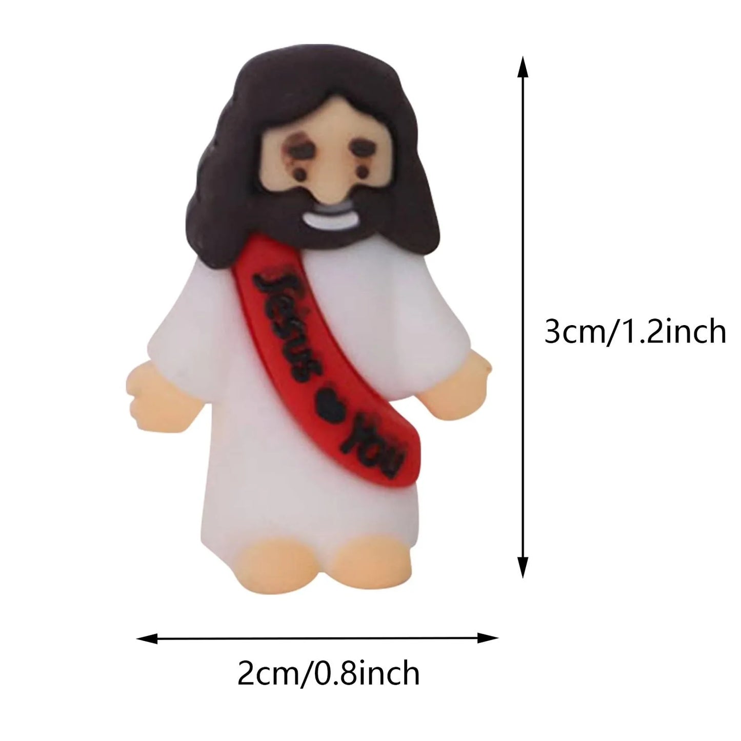 Jesus Ornament High Quality Religious Statues Christianity Savior Dolls, Religious Items Religious Party Favors Easter Gifts