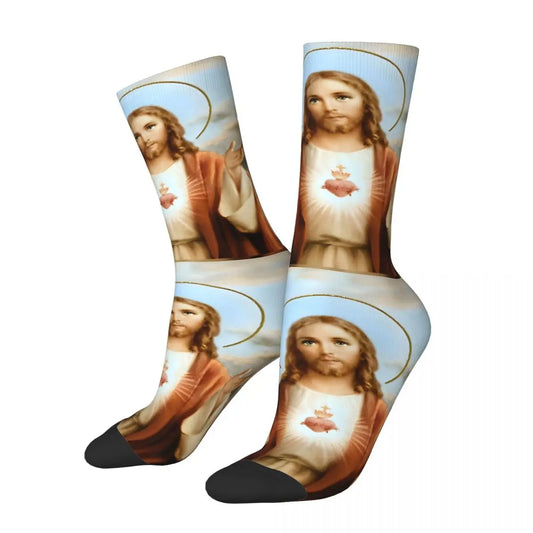Religion Love Jesus Socks Male Mens Women Summer Stockings Hip Hop
