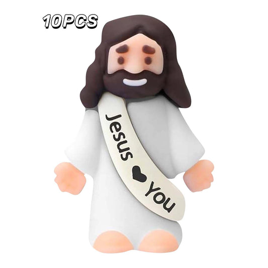 Jesus Ornament High Quality Religious Statues Christianity Savior Dolls, Religious Items Religious Party Favors Easter Gifts