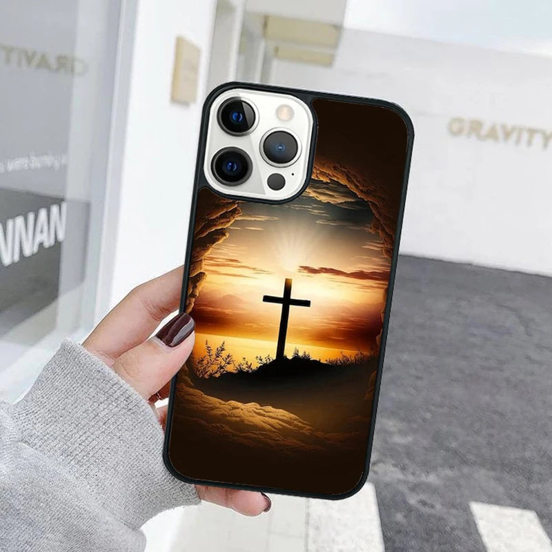 Faith Christian Religious Jesus Phone Case Cover For iPhone 15 16 11 13 14 Pro Max 12 mini Plus X XS Max XR Fundas