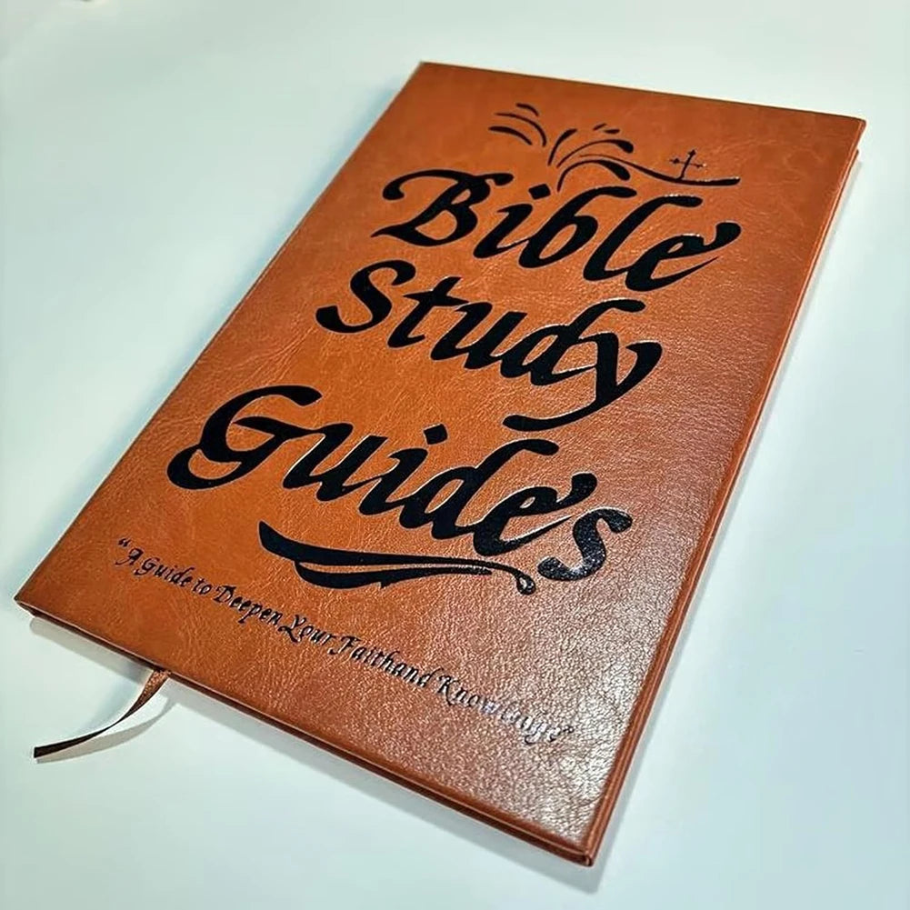 66-Page Bible Study Guide Religious Faith-Based Notebook Bible Book Scripture Note & Prayer Reflections Devotional Journal