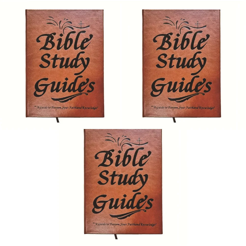 66-Page Bible Study Guide Religious Faith-Based Notebook Bible Book Scripture Note & Prayer Reflections Devotional Journal