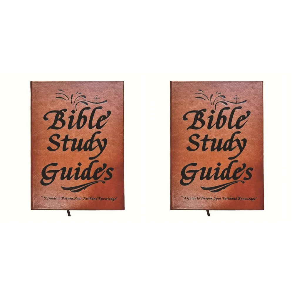 66-Page Bible Study Guide Religious Faith-Based Notebook Bible Book Scripture Note & Prayer Reflections Devotional Journal